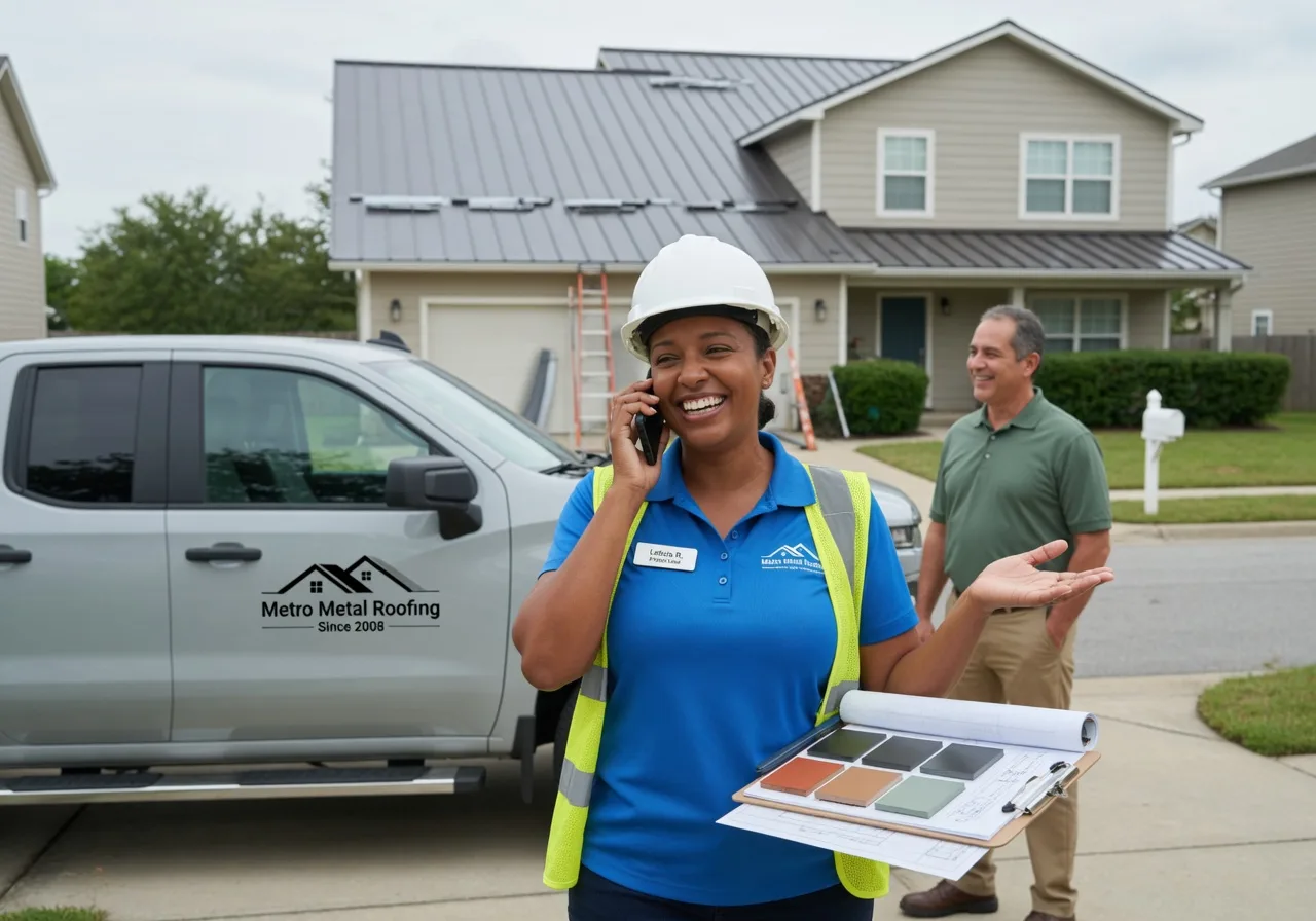Storm Damage Metal Roof Repair in Belmont, WV